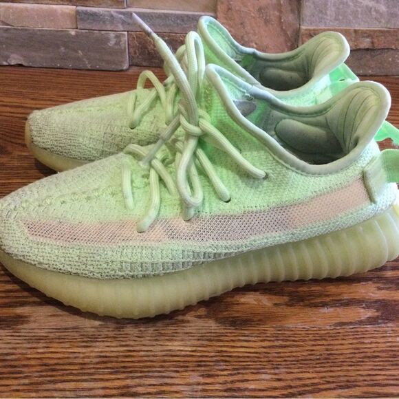 ADIDAS Yeezy Boost 350 V2 Glow Sneakers - Picture 4 of 10
